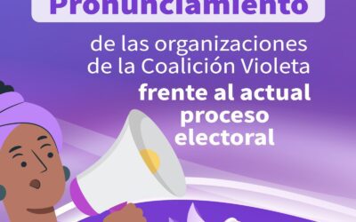 Las organizaciones integrantes de la Coalición Violeta frente al actual proceso electoral